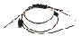 Image of Hood Release Cable (Left) image for your 2007 Volvo V70   